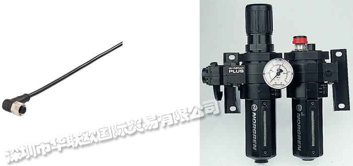 英国诺冠NORGREN G 1/4 FRL，自动排水器，40ΜM 过滤尺寸 - 带压力表