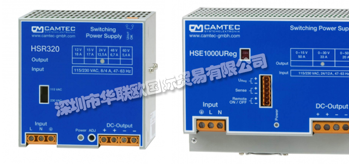 德国CAMTEC可编程直流实验室电源HSEREG04801系列