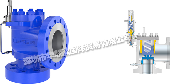 德国LESER先导式安全阀811型